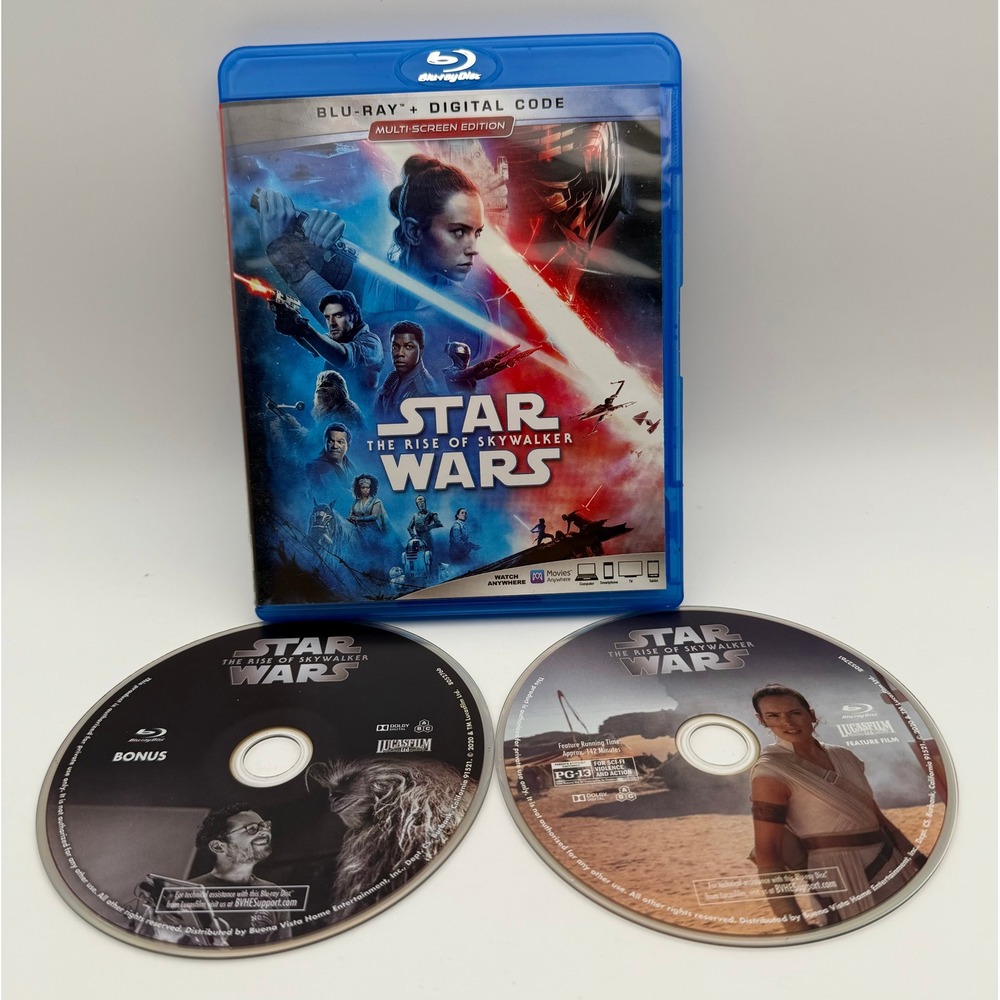 Star Wars The Rise of Skywalker Blu-ray Bonus Disc Multi-Screen Edition N033